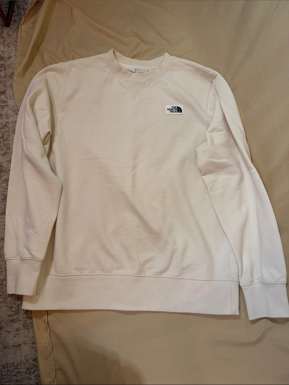 The North Face Men's Crewneck Sweatshirt in Cream